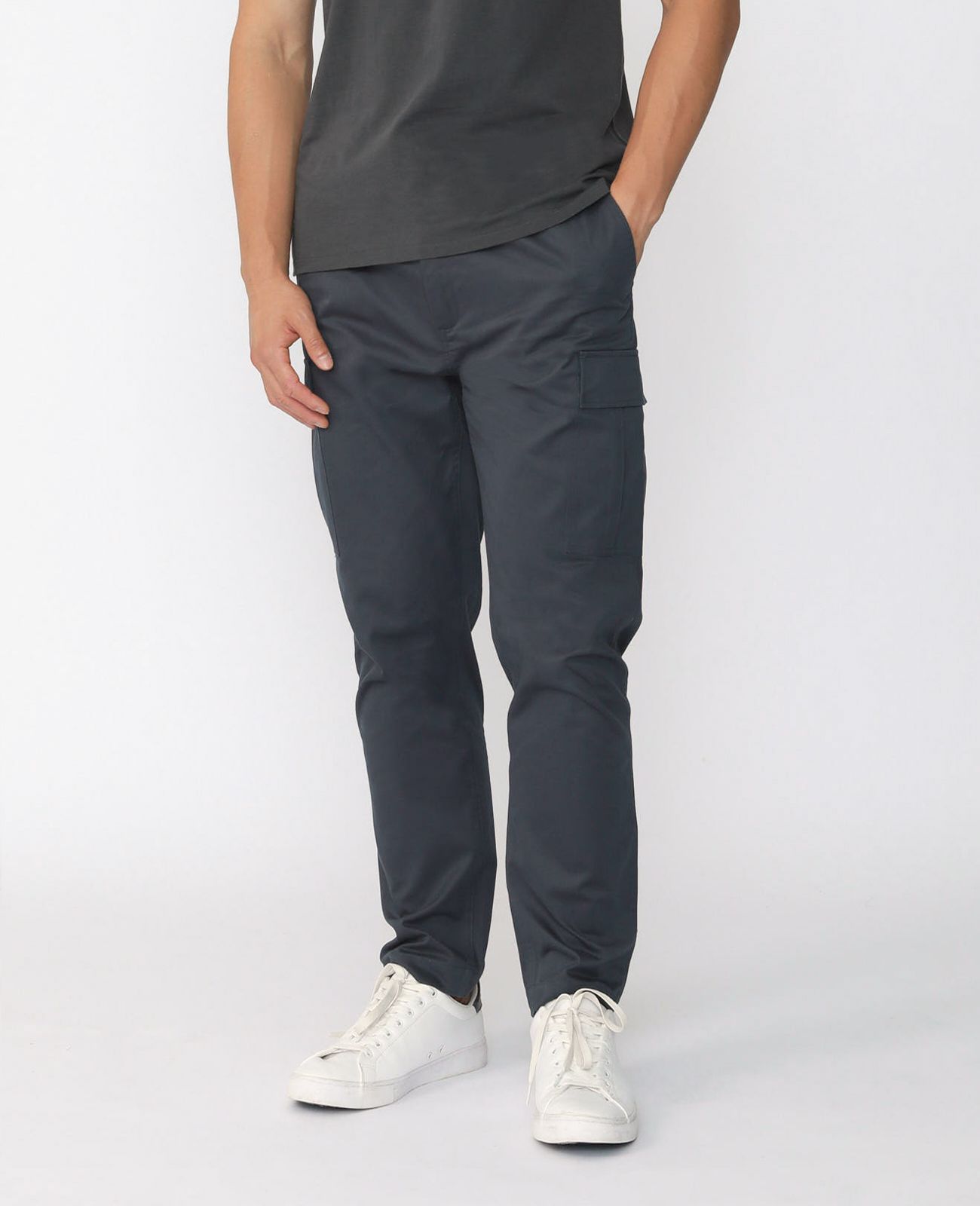 Men Supima Cotton Supima Cargo pant  GMPNT00015G182